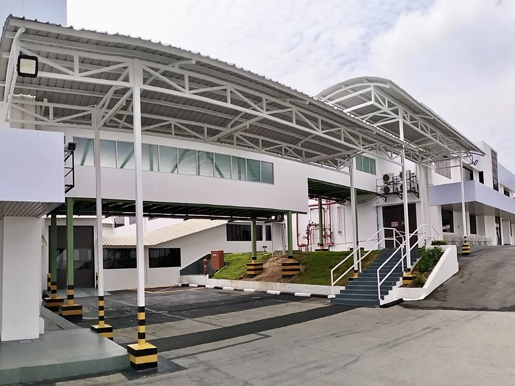 Industrial Connecting Bridge and Steel Canopy